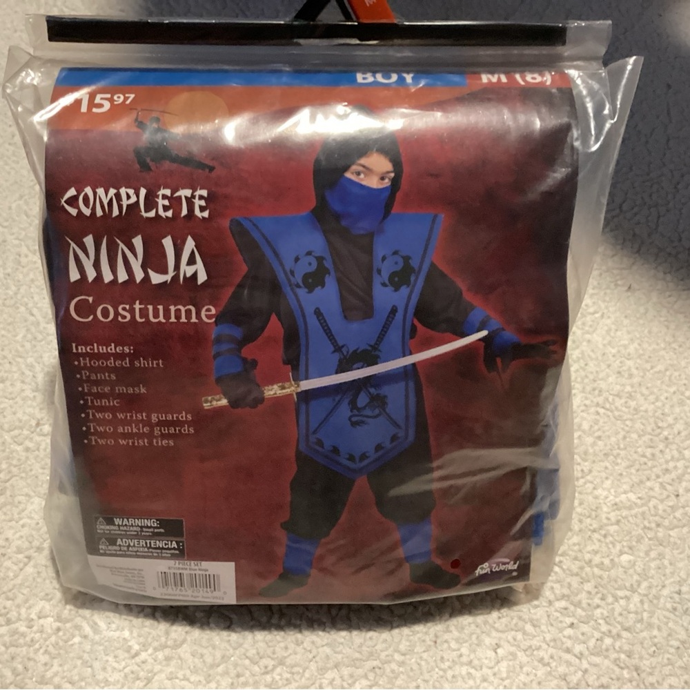 Ninja Boys Costume